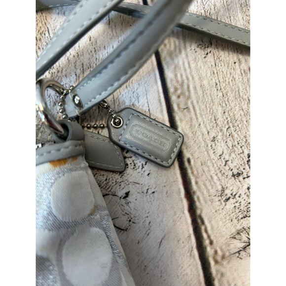 COACH Women’s Penelope Poppy Signature Crossbody Bag - Picture 7 of 10